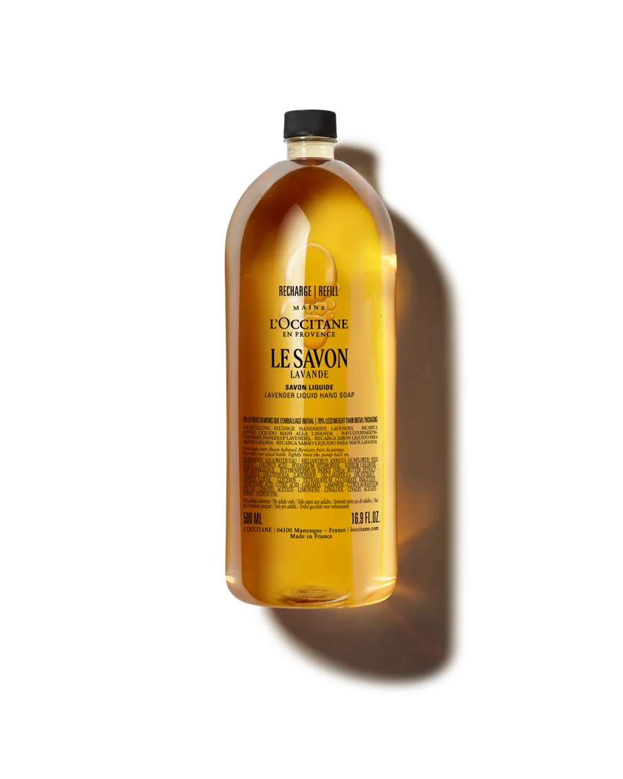 Le Savon Lavender Liquid Hand Soap Refill