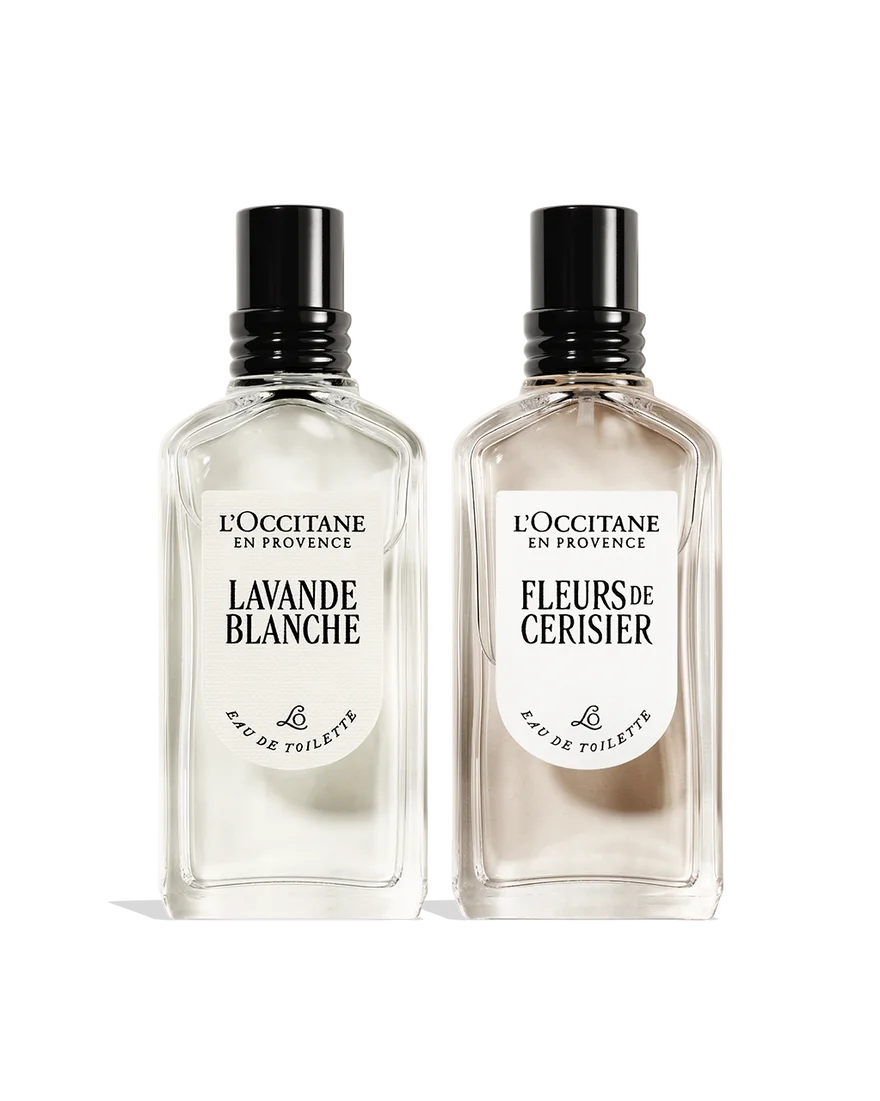 Fleurs de Cerisier + Lavande Blanche Fragrance Duo