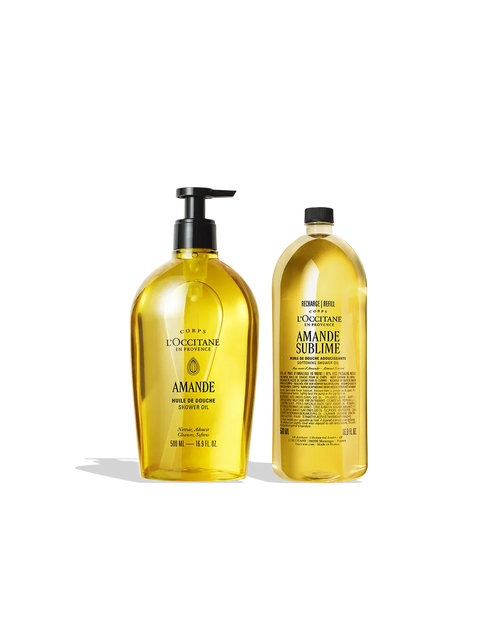 Almond Shower Oil Duo