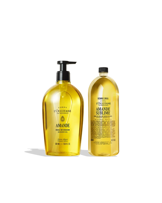 Almond Shower Oil Duo