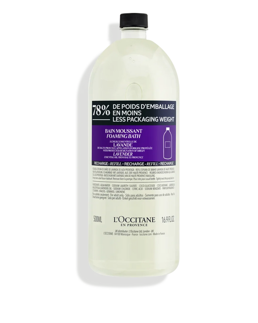 Lavender Foaming Bath Refill