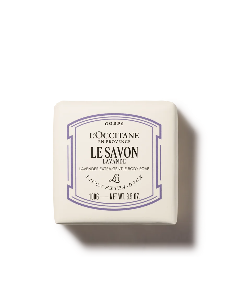 Le Savon Shea Lavender Extra-Gentle Body Soap