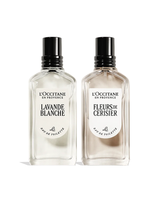 Fleurs de Cerisier + Lavande Blanche Fragrance Duo